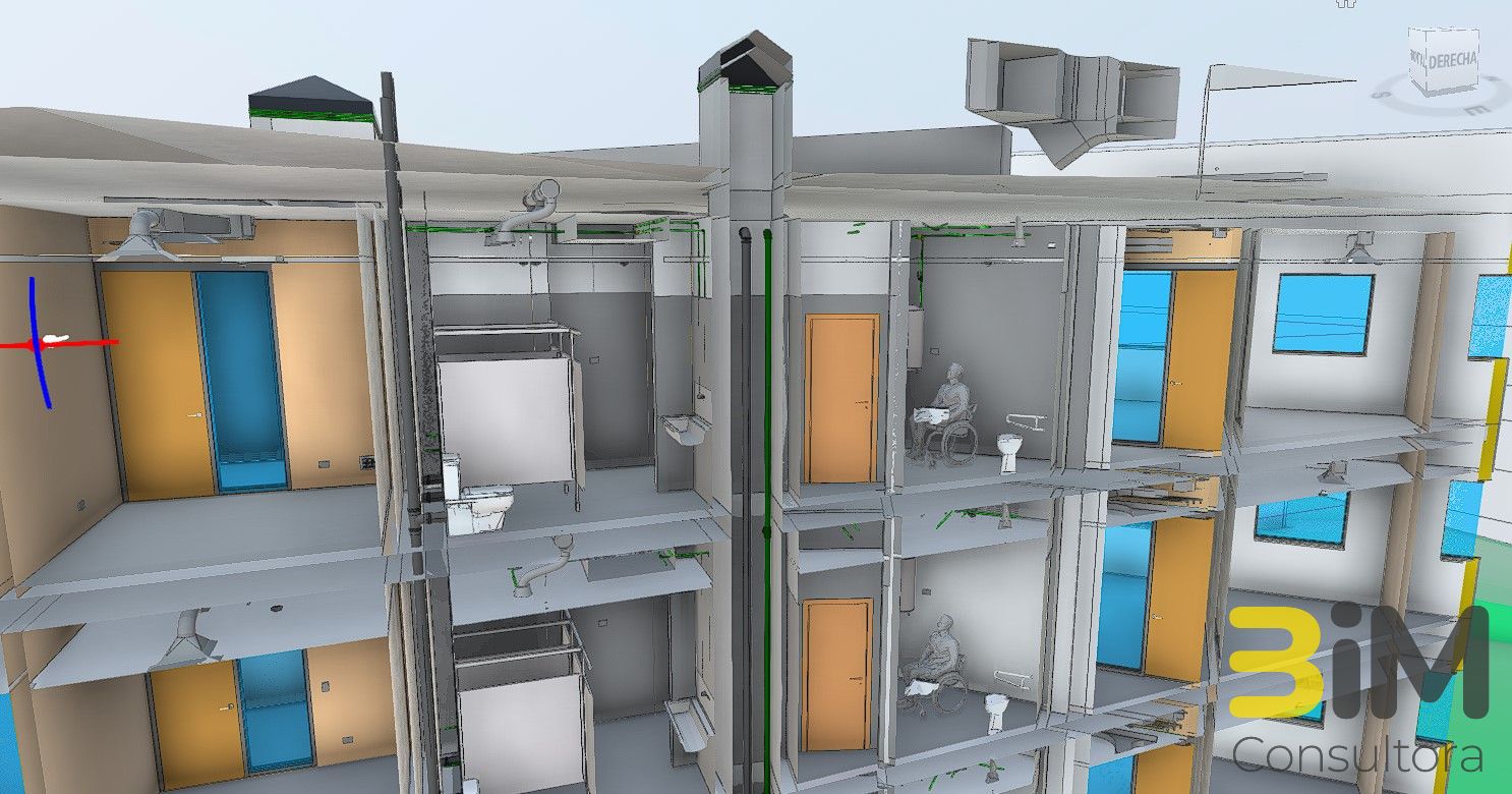 Modelos BIM MEP Edificio Educativo